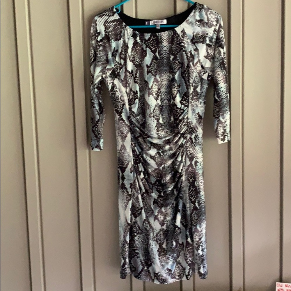 Jennifer Lopez Snakeskin Print Dress size Small
